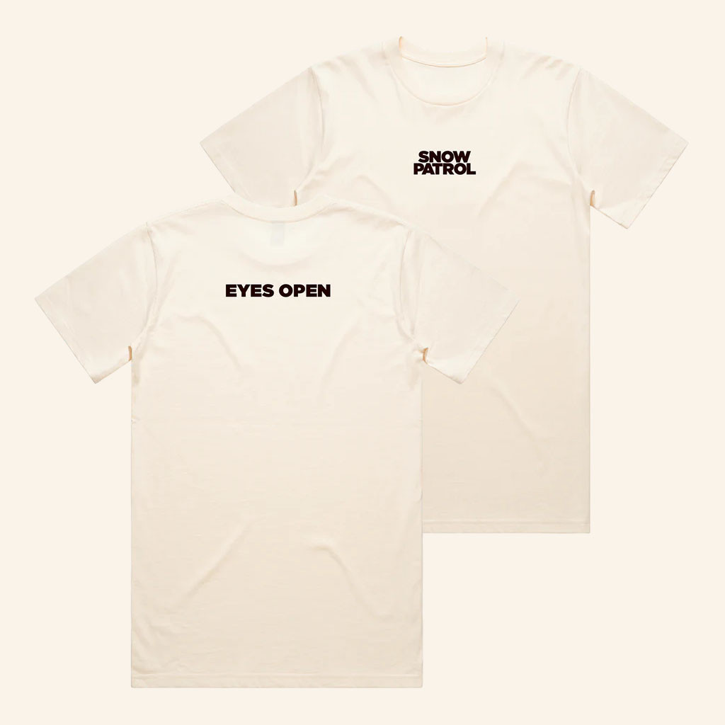 Snow Patrol Merch 2026 Eyes Open T-Shirt Snow Patrol Shirt Gifts For Band Fans - Petshi