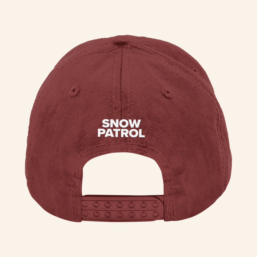 Snow Patrol Merch 2026 Red Snow Patrol Hat Best Gifts For Rock Music Lovers - Petshi