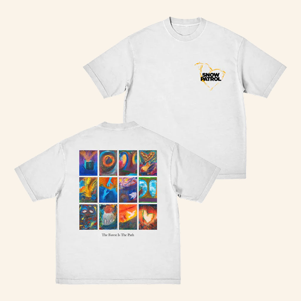 Snow Patrol Merch 2026 The Forest Is The Path T-Shirt Art Shirt Gifts For Band Fans - Petshi