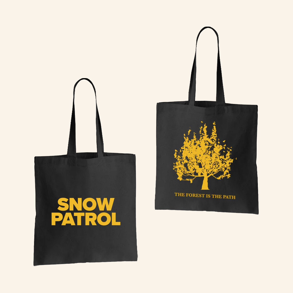 Snow Patrol Merch 2026 The Forest Is The Path Tote Bag Rock Lover Gifts For Her - Petshi