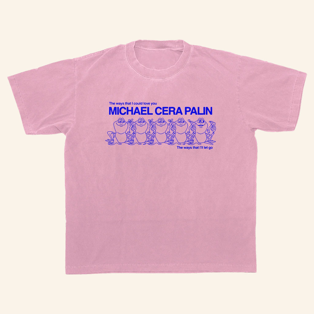 Some Merch 2026 Michael Cera Palin Frog T-Shirt Birthday Gift For BFF - Petshi