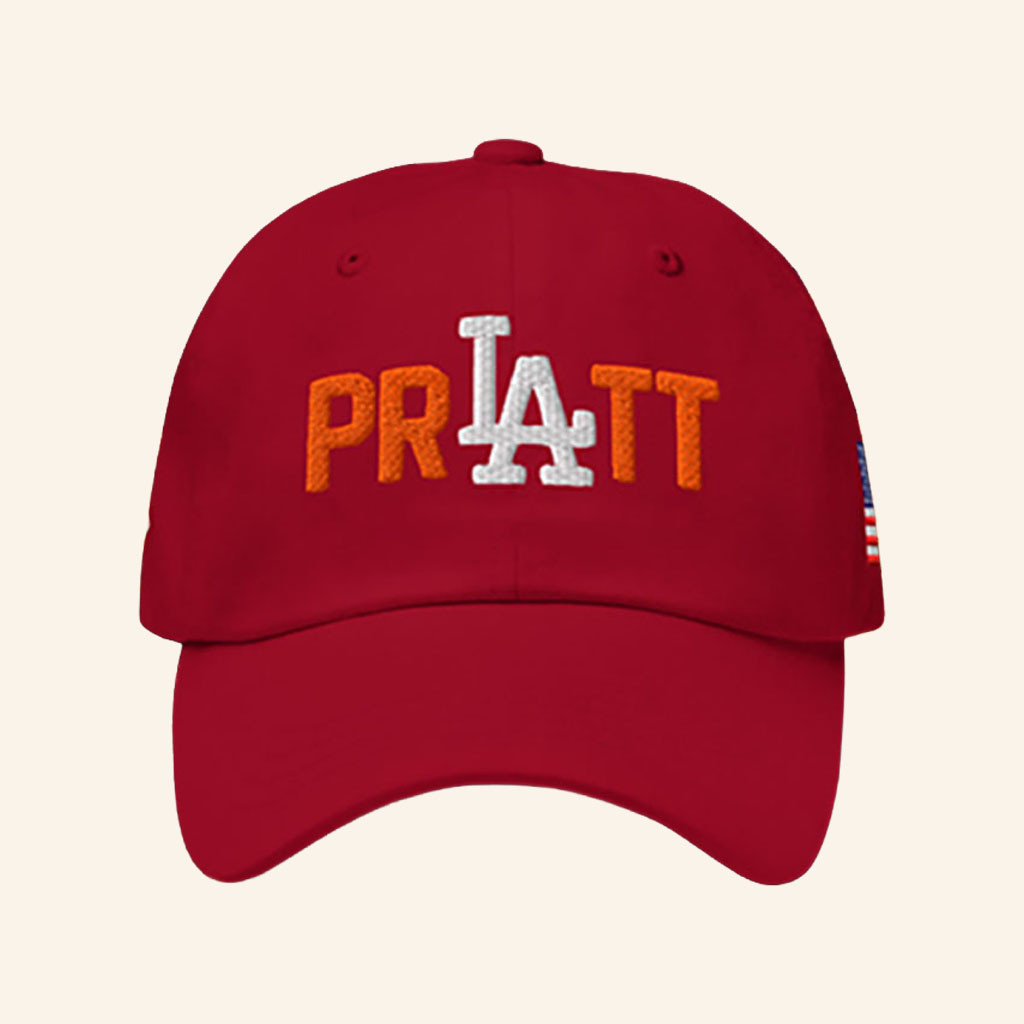Spencer Pratt Merch 2026 Spencer Pratt For Mayor Hat Embroidered Parody Cap Red - Petshi