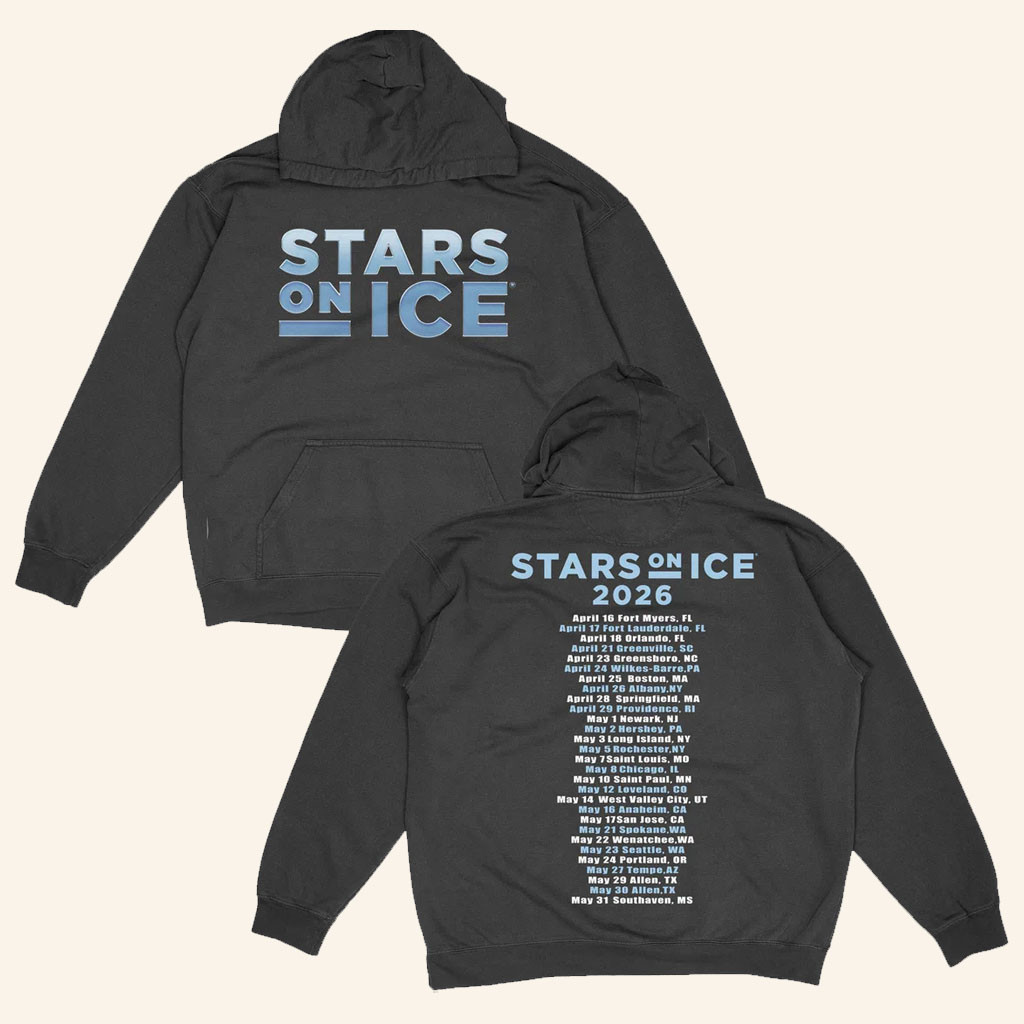 Stars On Ice Merch 2026 Tour Hoodie Best Gifts For Figure Skating Fans - Petshi