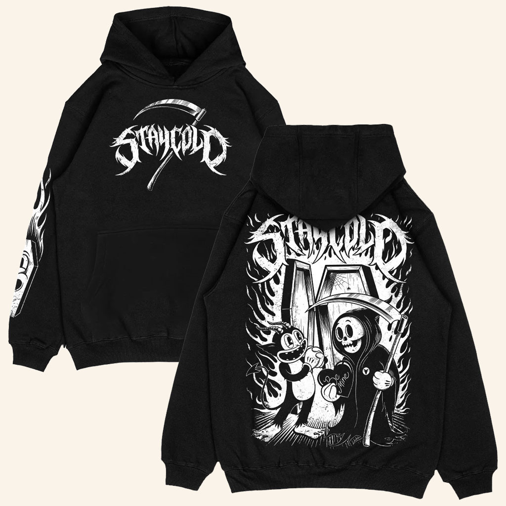 Stay Cold Apparel Merch 2026 Be Mine Hoodie Unique Halloween Gifts For Ideas - Petshi