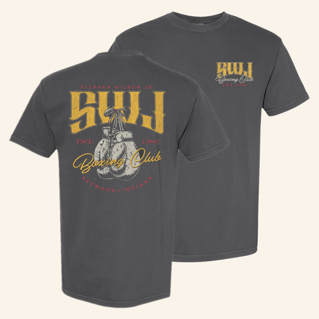 Stephen Wilson Jr Merch 2026 Boxing Club T-Shirt Music Gift Ideas For Guys - Petshi