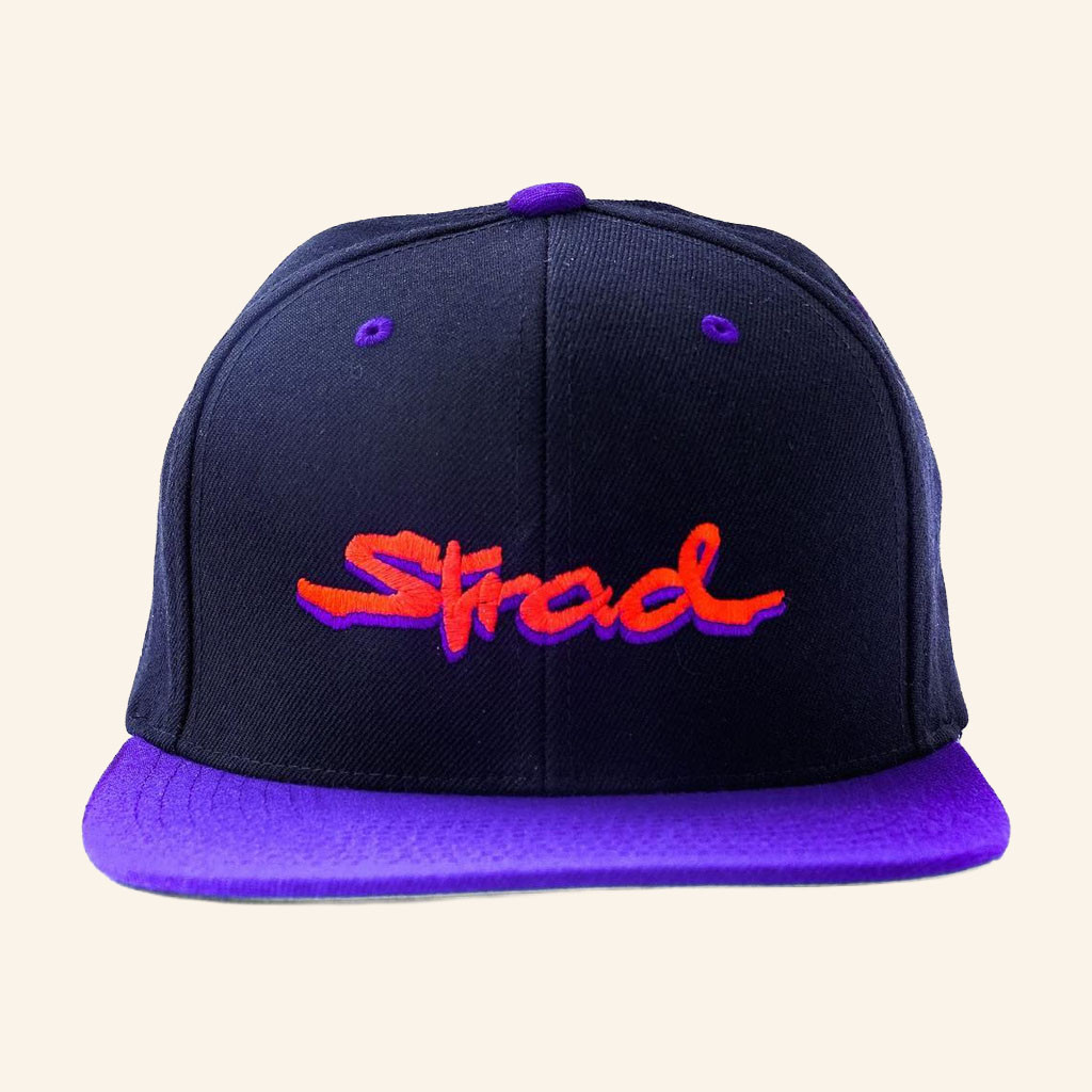 Stradman Merch 2026 The Strad Hat In Black Purple Orange Gifts For Car Lovers - Petshi