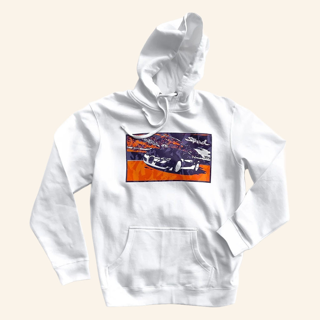 Stradman Merch 2026 The Strad Hoodie White Car Enthusiast Hoodie Gifts For Brothers - Petshi