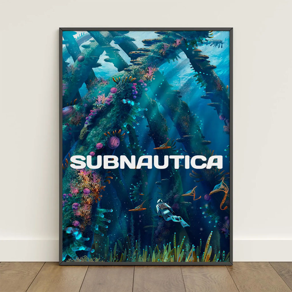 Subnautica Merch 2026 Subnautica Game Poster Wall Art Decor Gifts For Game Lovers - Petshi