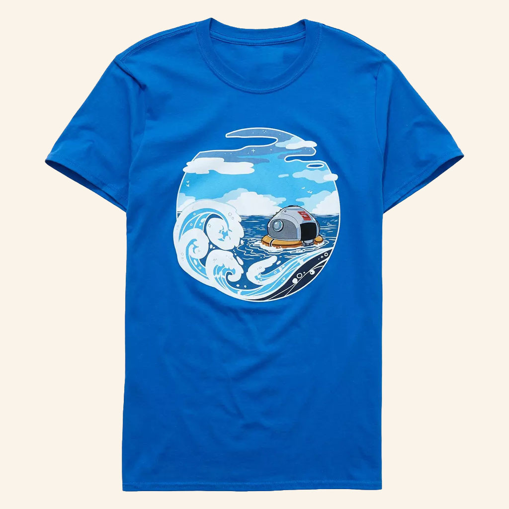 Subnautica Merch 2026 Subnautica Life Pod T-Shirt Game Lover Gifts For Son - Petshi