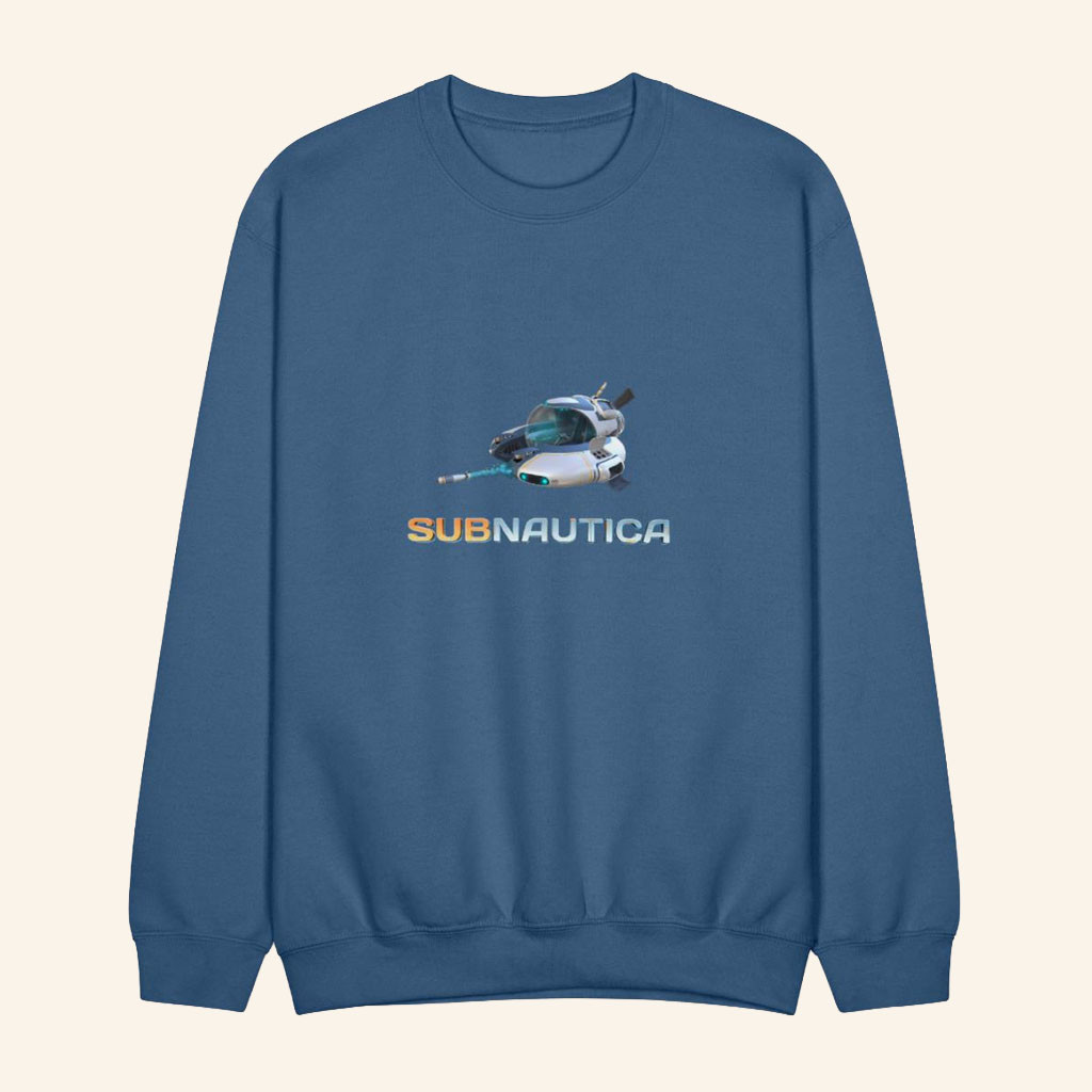 Subnautica Merch 2026 Subnautica Seamoth Crewneck Subnautica Game Sweatshirt Gifts For Friend - Petshi