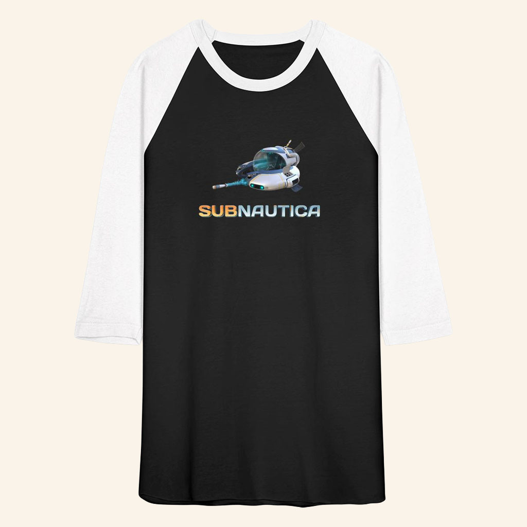 Subnautica Merch 2026 Subnautica Seamoth Raglan Shirt Best Gift For Game Lovers - Petshi