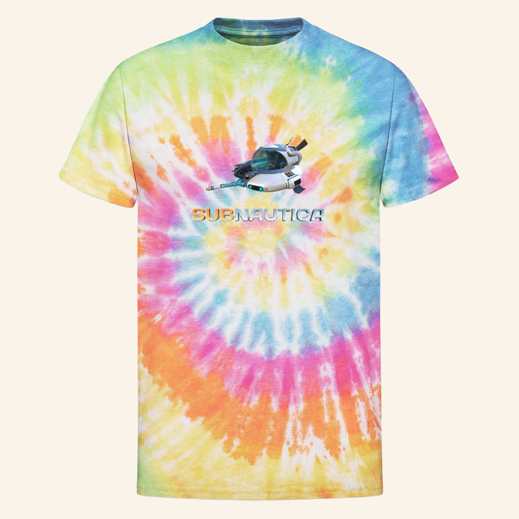 Subnautica Merch 2026 Subnautica Seamoth Tie Dye T-Shirt Video Game Lover Gift Ideas - Petshi