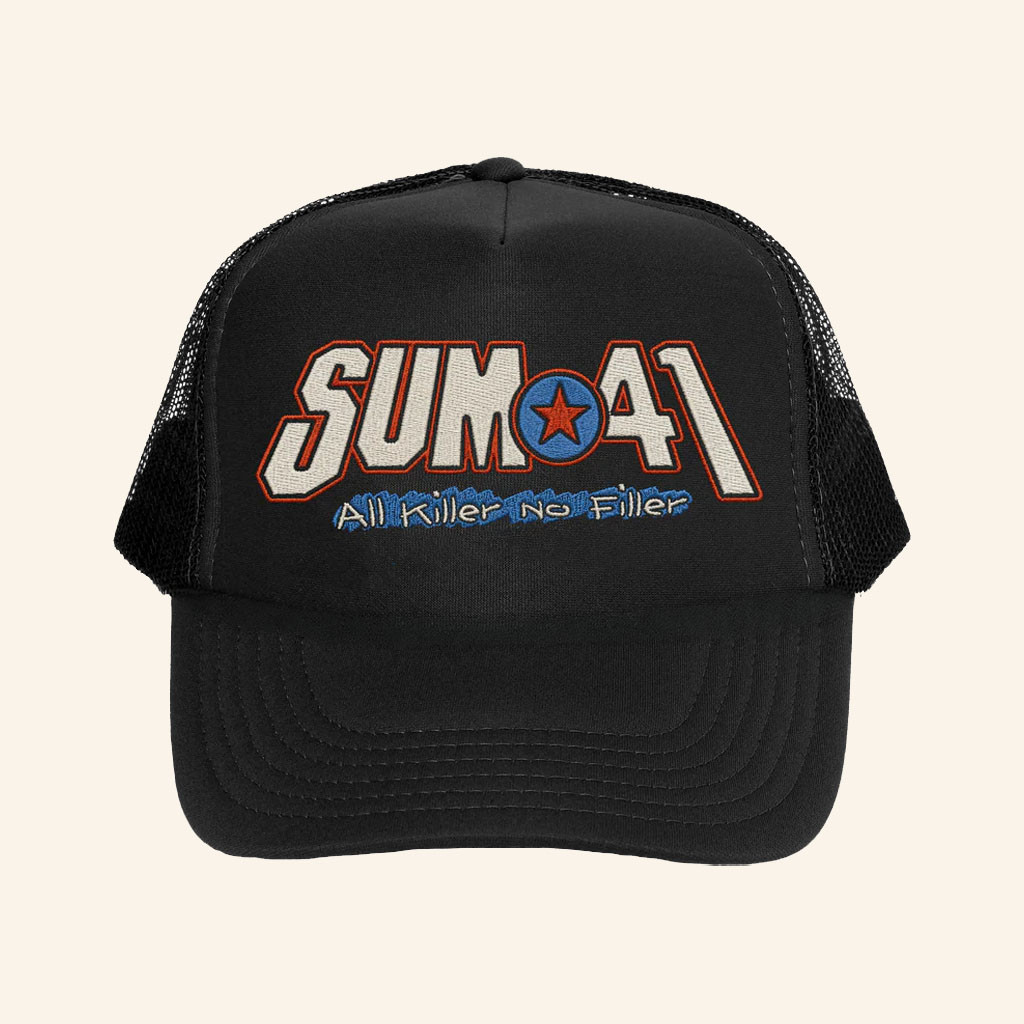 Sum 41 Merch 2026 AKNF Trucker Hat Sum 41 Rock Band Cap Gifts For Music Lovers - Petshi