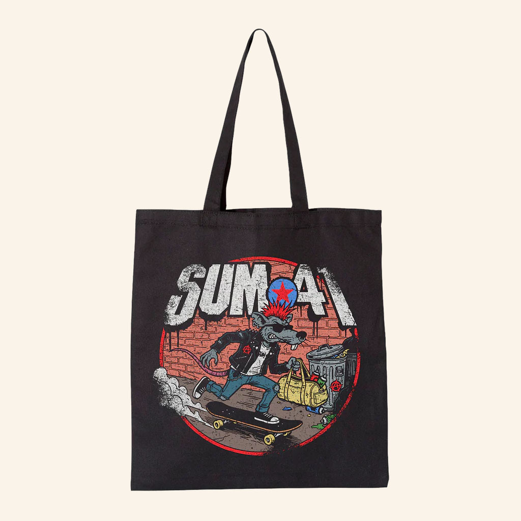 Sum 41 Merch 2026 Rat Tote Bag Sum 41 Rock Band Merch Gifts For Music Lovers - Petshi