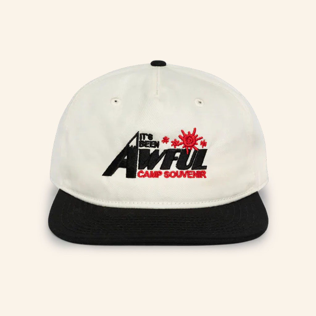 TDE Isaiah Rashad Merch 2026 Awful Camp Souvenir Hat Embroidered Gifts For Rapper Fans - Petshi