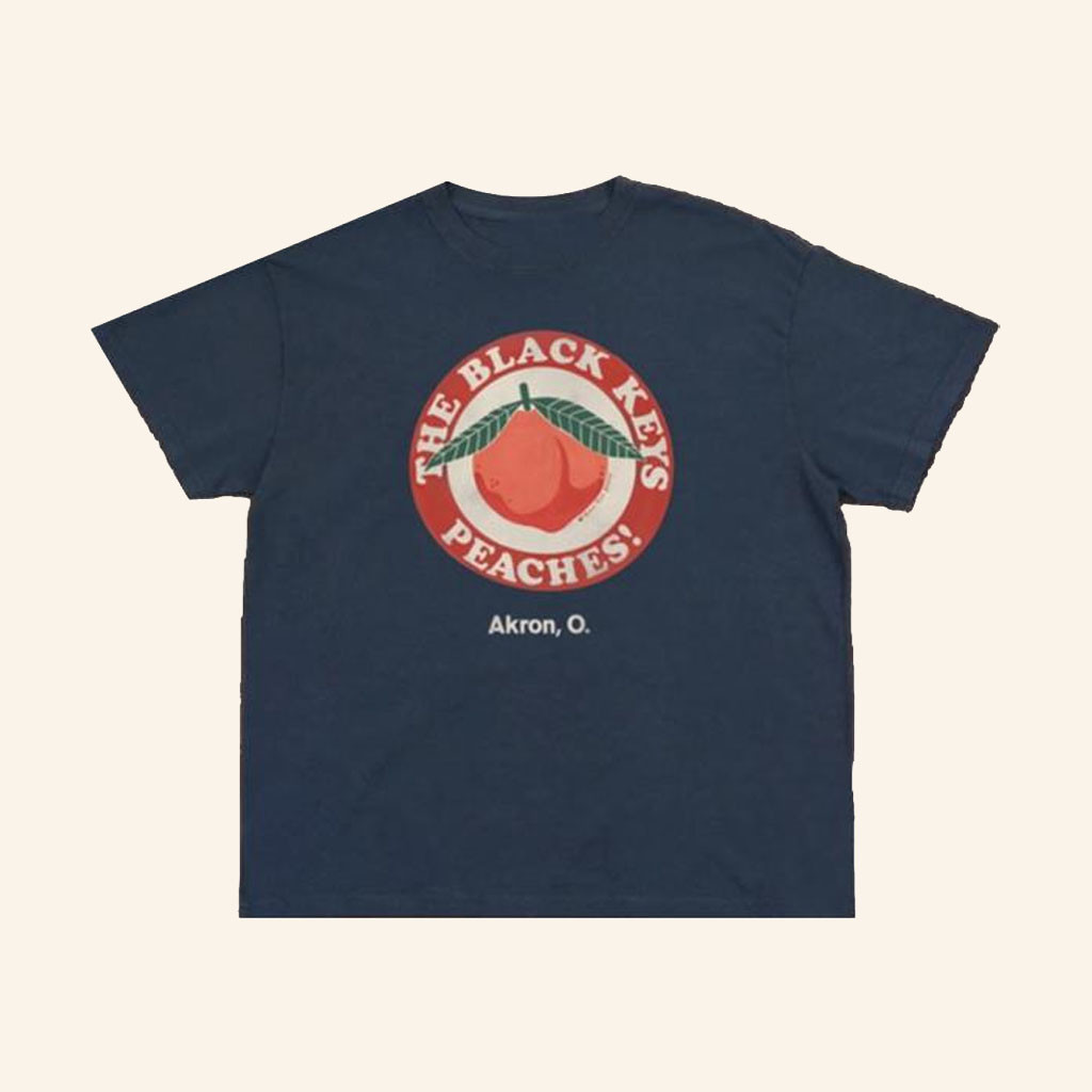 The Black Keys Merch 2026 Painted Peach T-Shirt Best Gifts For Rock Music Fans - Petshi