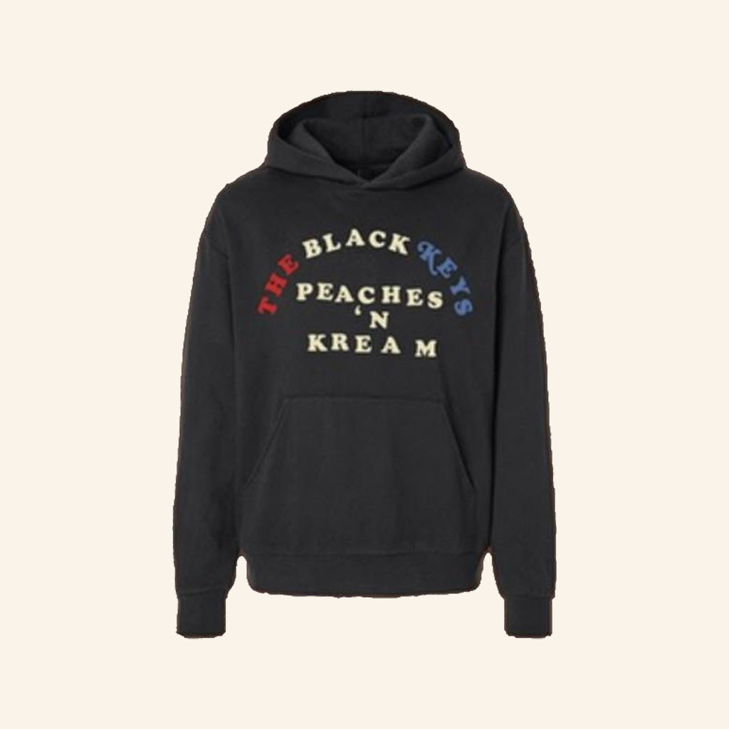 The Black Keys Merch 2026 Peaches 'N Kream Hoodie Gifts For A Rock Music Lover - Petshi