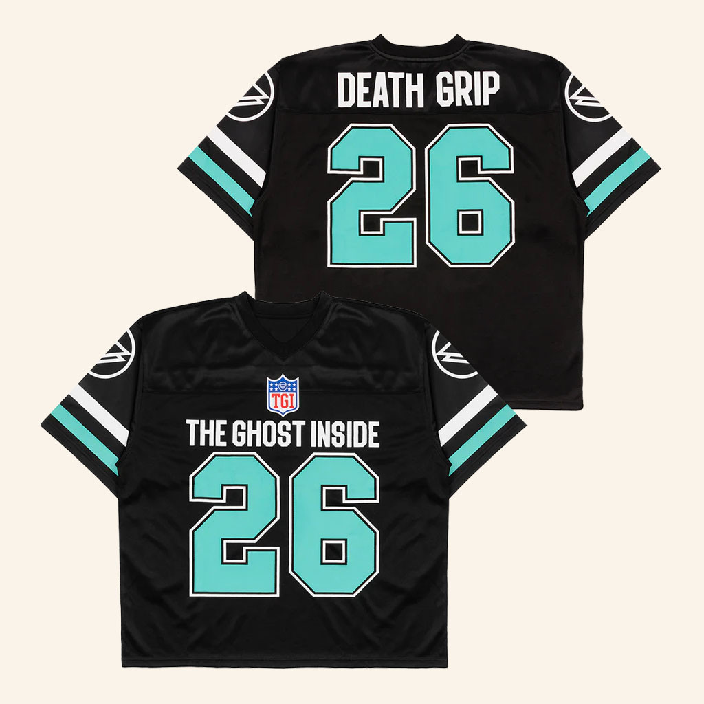The Ghost Inside Merch 2026 Death Grip Jersey Gifts Ideas For Band Fans - Petshi