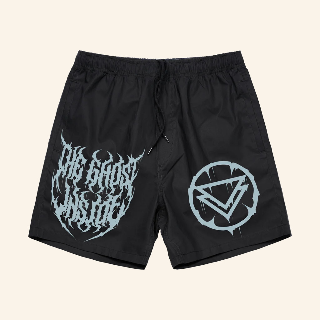 The Ghost Inside Merch 2026 Death Metal Shorts Best Gifts For Metalcore Band Fans - Petshi