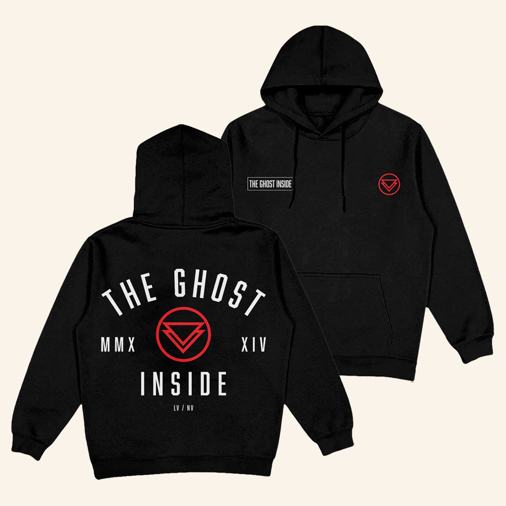 The Ghost Inside Merch 2026 MMXXIV Hoodie Black Gifts Ideas For Band Fans - Petshi