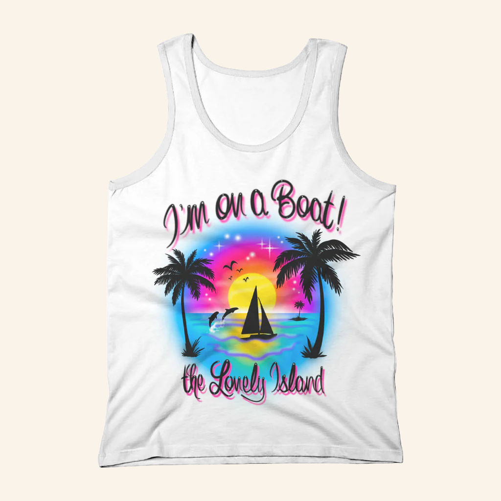 The Lonely Island Merch 2026 I'm On A Boat Tank Top Best Gifts For Friends - Petshi