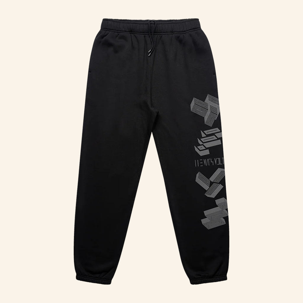The Mars Volta Merch 2026 Blocks Black Sweatpants Gifts For Rock Enthusiasts - Petshi