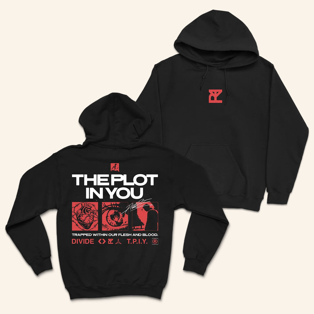 The Plot In You Merch 2026 Divide Hoodie TPIY Hoodie Gifts Ideas For Band Fans - Petshi