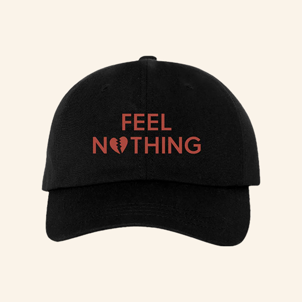 The Plot In You Merch 2026 Feel Nothing Hat Embroidered Gift Ideas For Music Lovers - Petshi