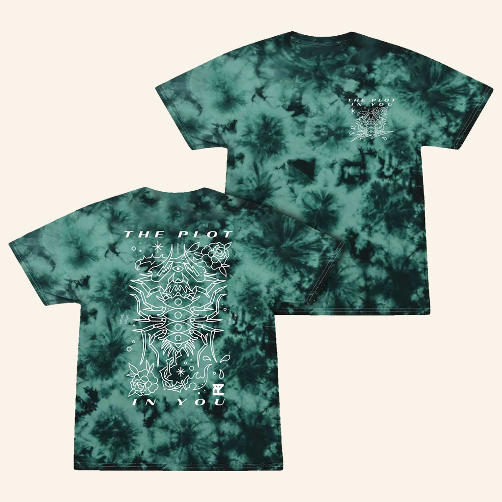 The Plot In You Merch 2026 The Plot In You Tie Dye T-Shirt Music Gift Ideas For Guys - Petshi