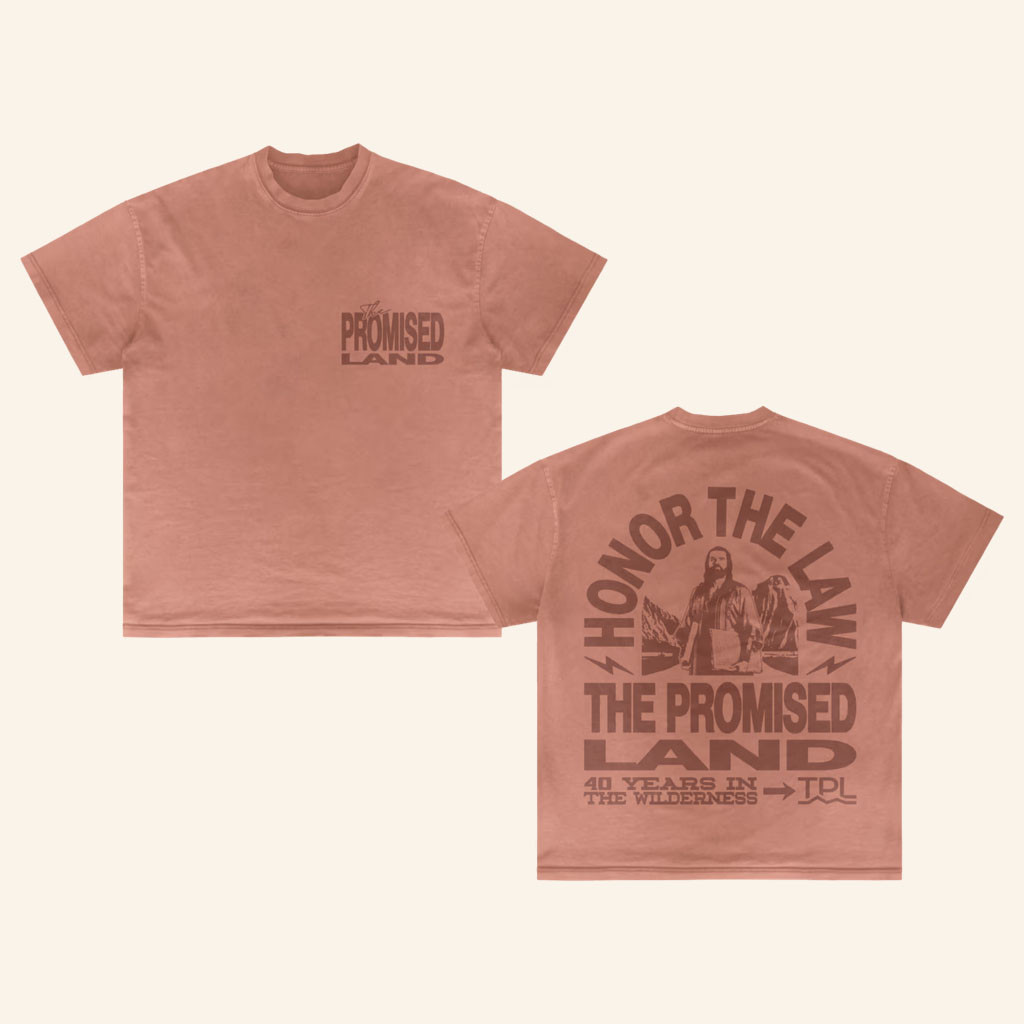 The Promised Land Series Merch 2026 Honor The Law T-Shirt 40 Years In The Wilderness Shirt - Petshi