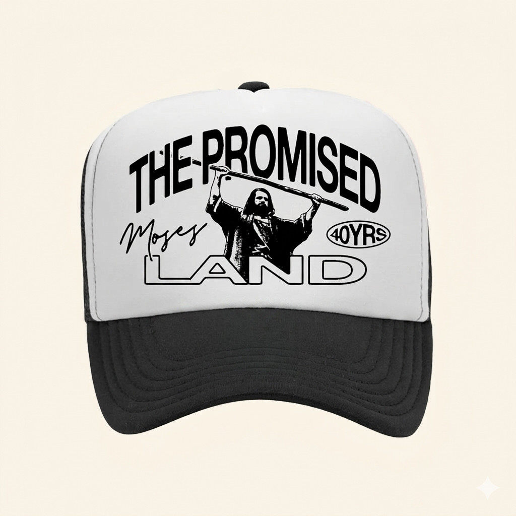 The Promised Land Series Merch 2026 Moses Trucker Hat Religions Gifts Ideas - Petshi