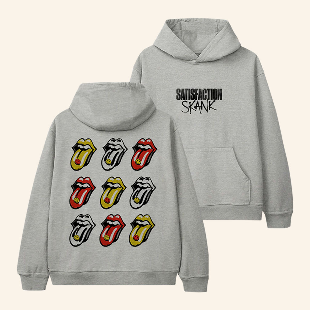 The Rolling Stones Merch 2026 Rolling Stones X Fatboy Satisfaction Skank Hoodie Fan Merch Gifts - Petshi
