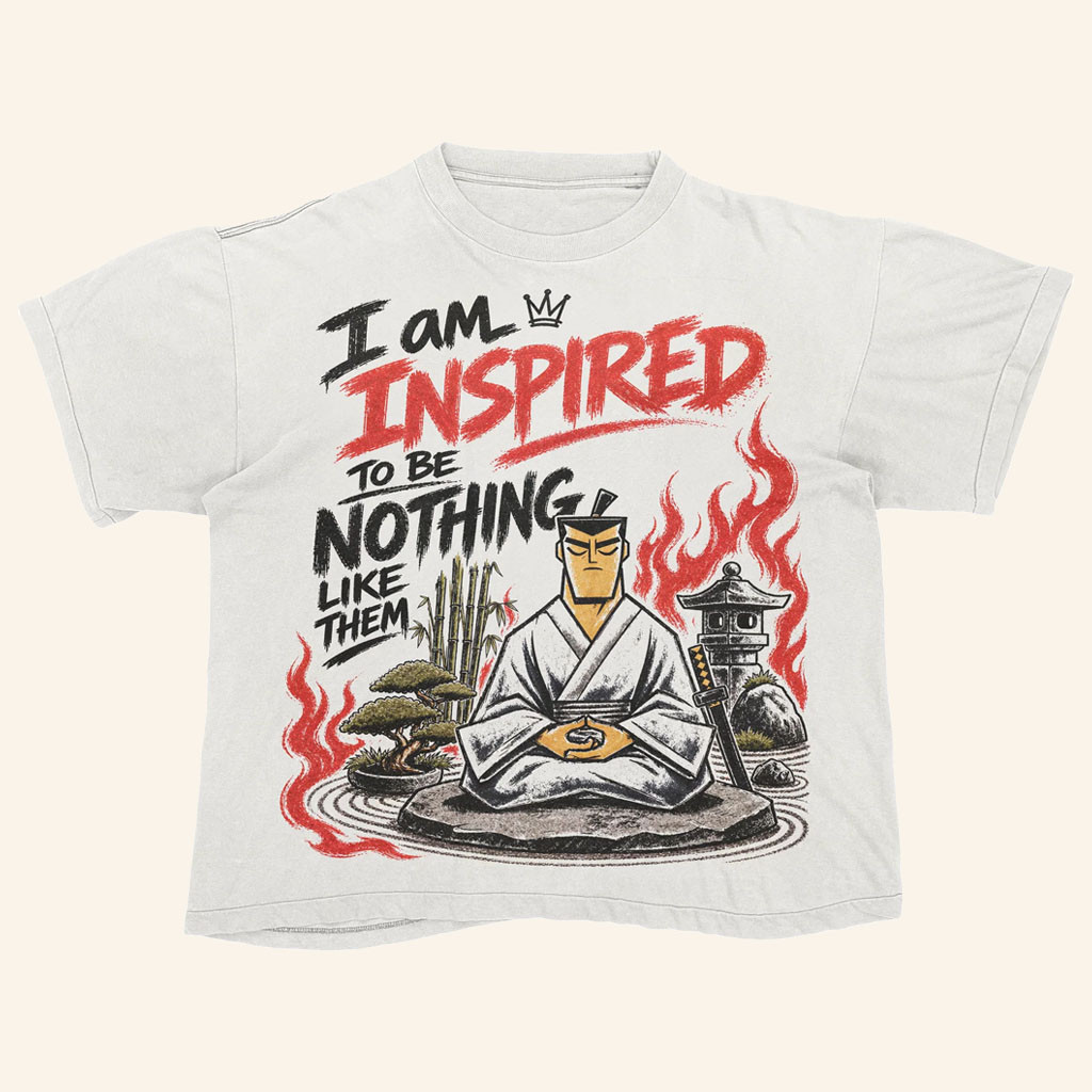 Third Eye Kingdom Merch 2026 Be Different T-Shirt I Am Inspired To Be Nothing Like Them Tee - Petshi