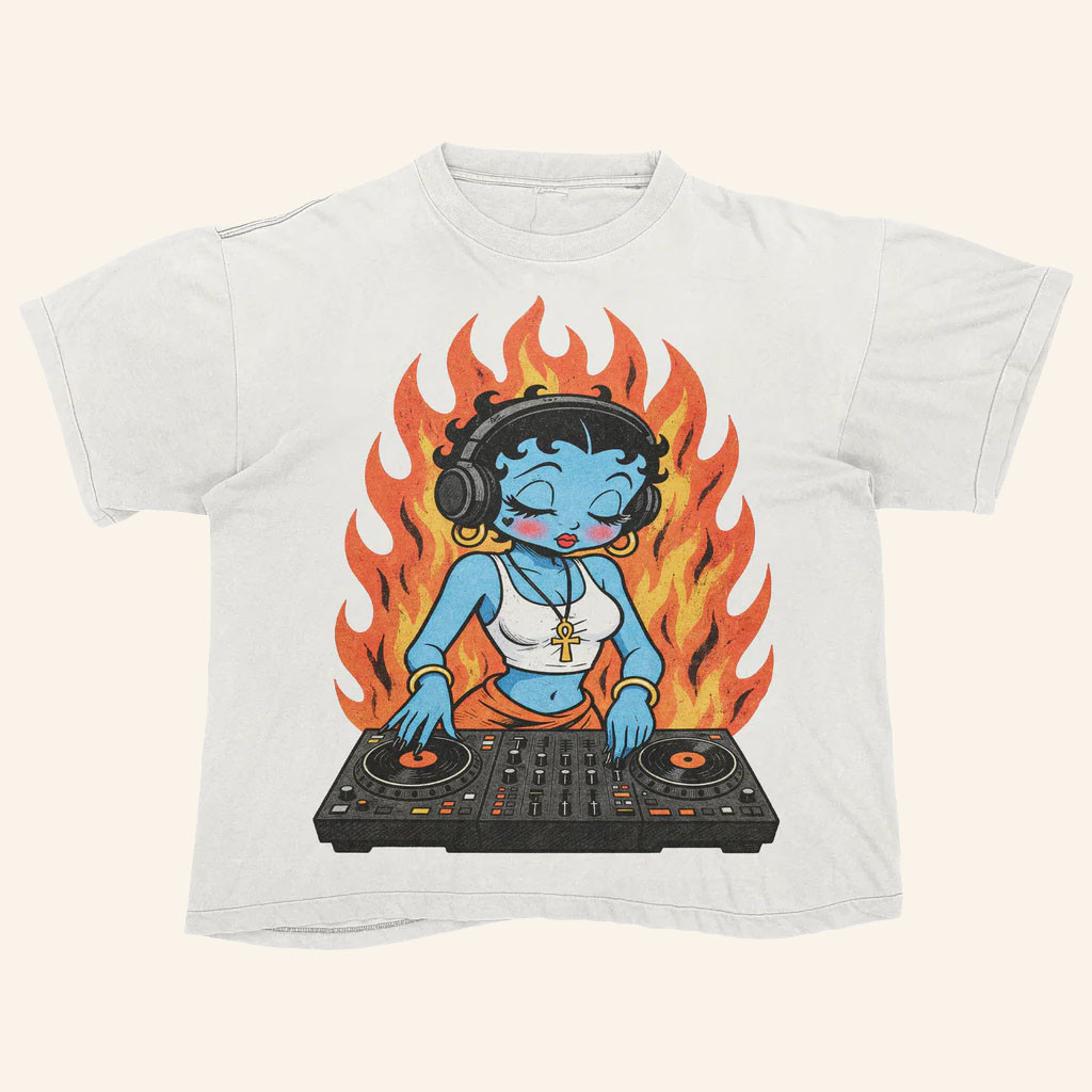 Third Eye Kingdom Merch 2026 Betty Boop DJ T-Shirt Gifts Ideas For Friends - Petshi