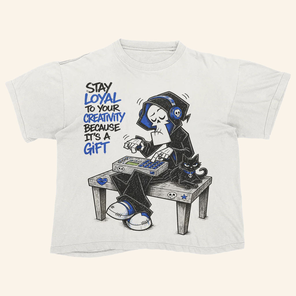 Third Eye Kingdom Merch 2026 Stay Loyal To Your Creativity Because It's A Gift T-Shirt BFF Gifts - Petshi