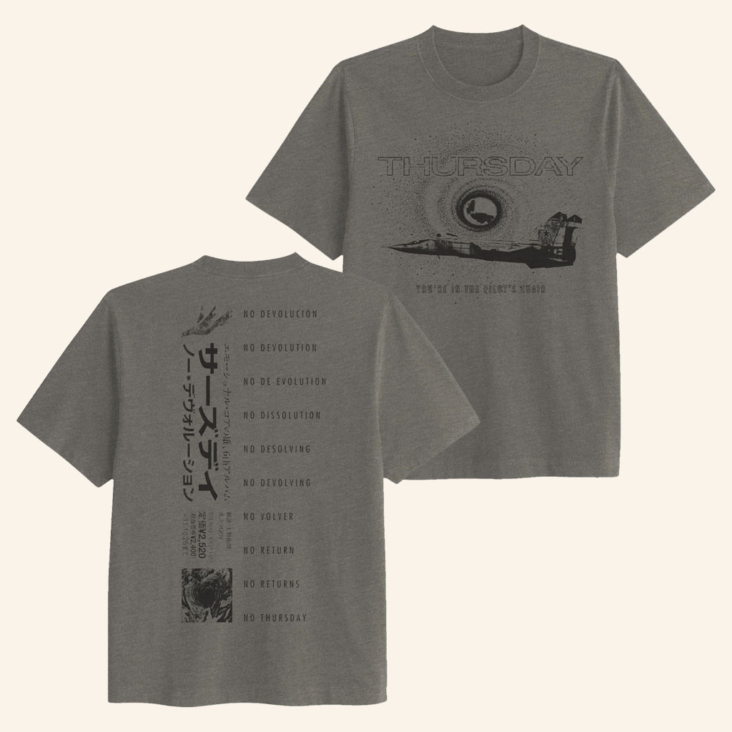 Thursday Merch 2026 Ejecting Pilot T-Shirt Thursday Band Shirt Gifts For Music Lovers - Petshi
