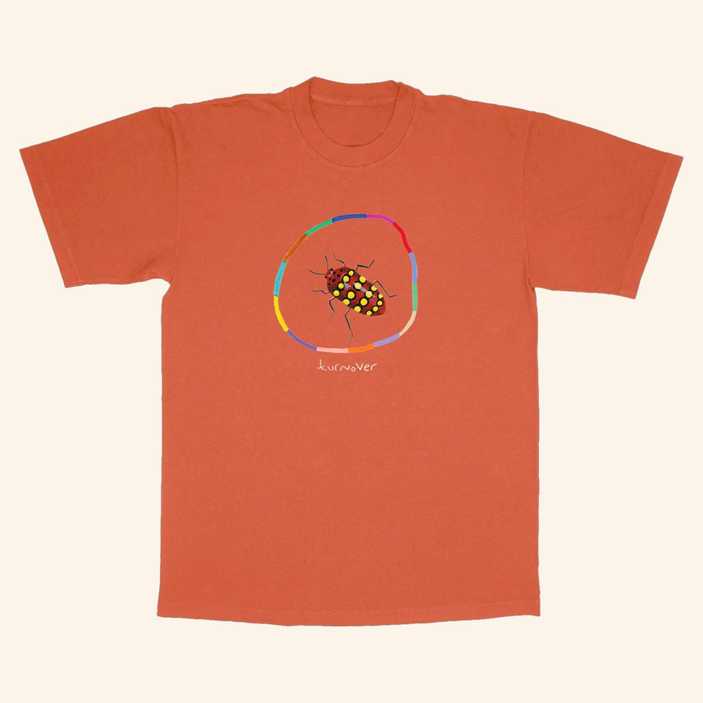 Turnover Merch 2026 Beetle T-Shirt Turnover Band Shirt Gifts For Music Lovers - Petshi
