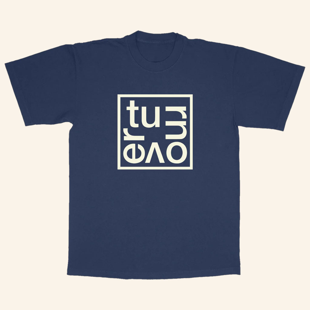 Turnover Merch 2026 Box Logo T-Shirt Turnover Band Shirt Gifts For Music Fans - Petshi