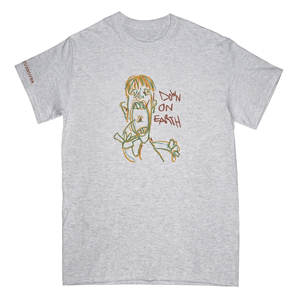 Turnover Merch 2026 Chomp T-Shirt Down On Earth Shirt Gifts For Rock Band Fans - Petshi