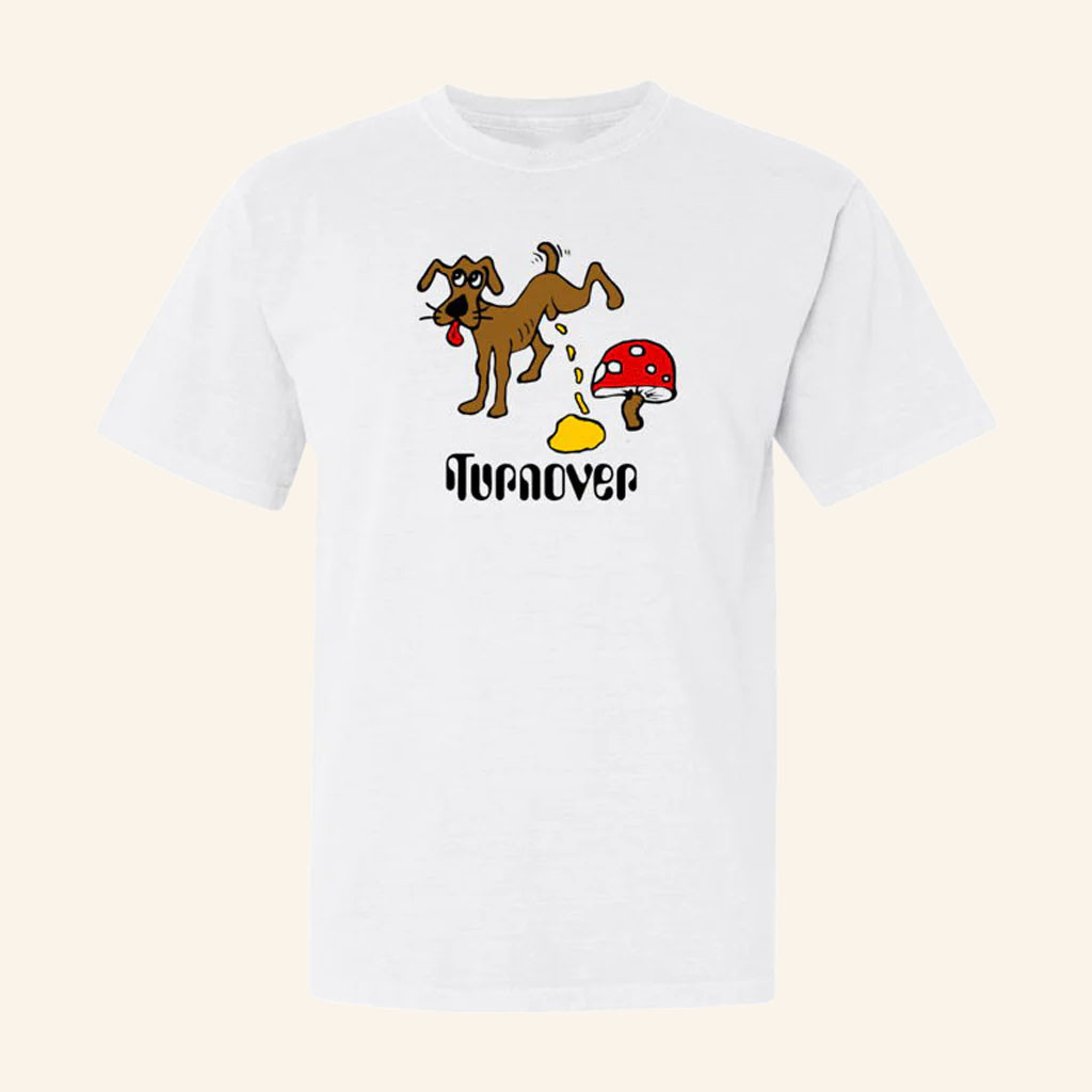 Turnover Merch 2026 Dog T-Shirt Turnover Band Shirt Present For Rock Lovers - Petshi