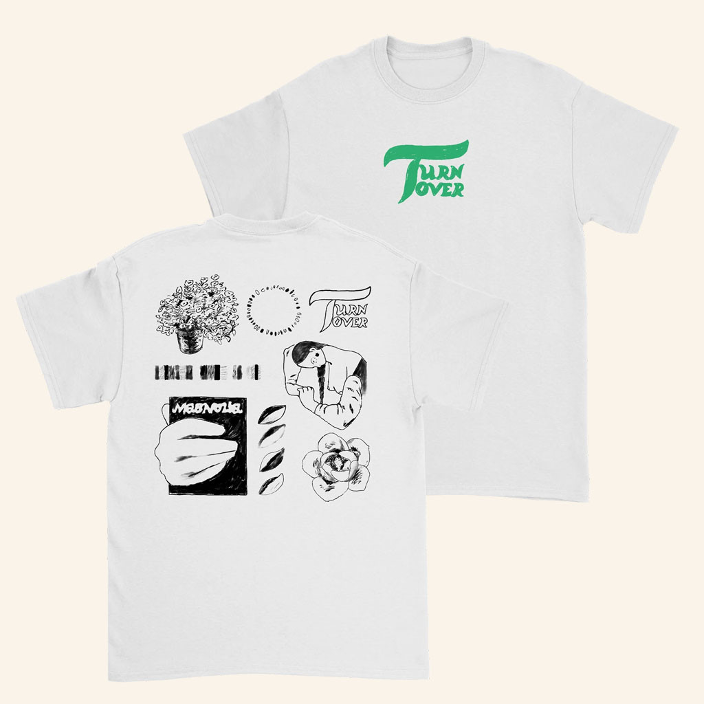 Turnover Merch 2026 Magnolia Anniversary Shirt Turnover Band T-Shirt Gifts For Rock Music Fans - Petshi