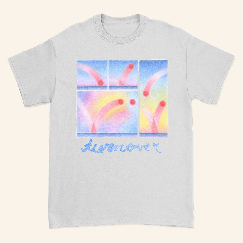 Turnover Merch 2026 Red Rubber Ball T-Shirt Turnover Band Shirt Gifts For Rock Lovers - Petshi