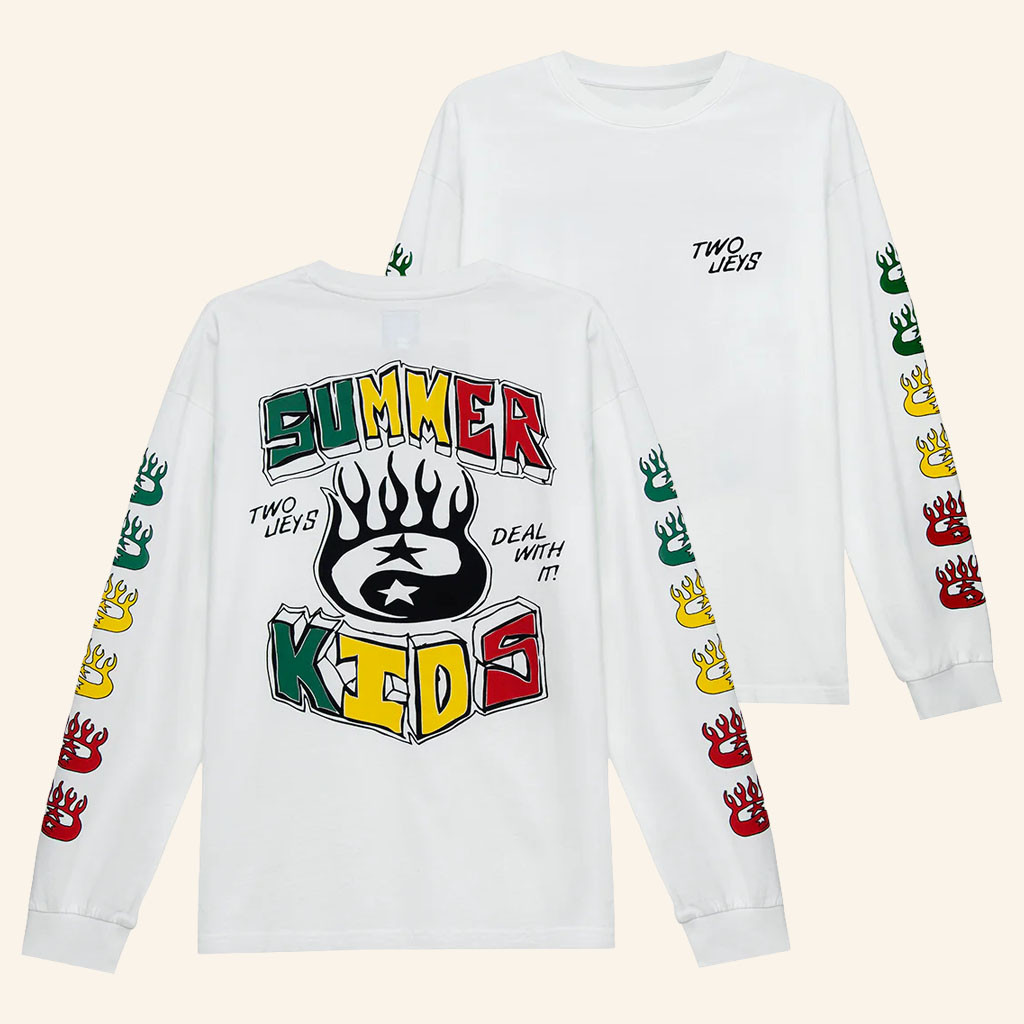 Twojeys Merch 2026 One Love White Long Sleeve Shirt Summer Kids Shirts Gifts For Friends - Petshi