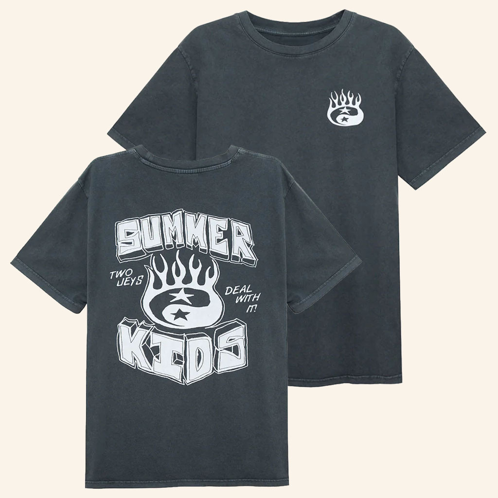 Twojeys Merch 2026 Summer Kids Wash T-Shirt TwoJeys Shirt Present For Brothers - Petshi
