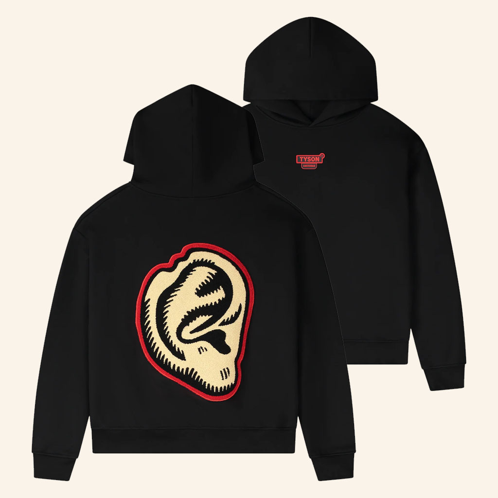 Tyson 20 March 2026 Mike Tyson's Ear Hoodie Mike Tyson Hoodie Gifts Ideas For Boyfriend - Petshi