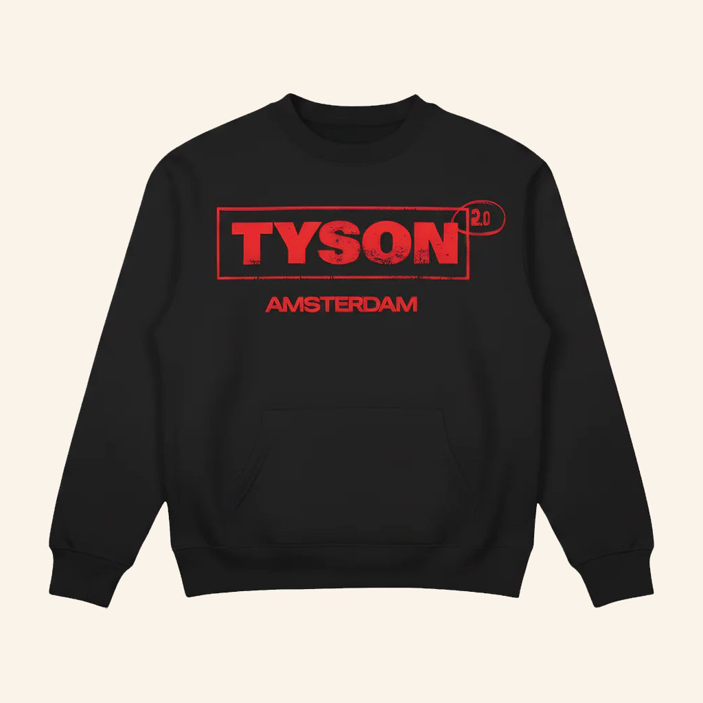 Tyson 20 Merch 2026 Tyson 20 Amsterdam Sweatshirt Black Great Gifts For Dad - Petshi
