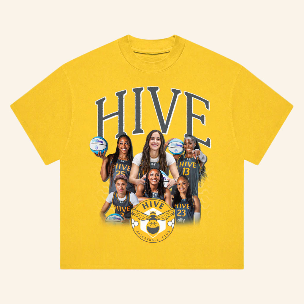 Unrivaled Merch 2026 Hive Basketball Club Player T-Shirt Presents For Basketball Fans - Petshi