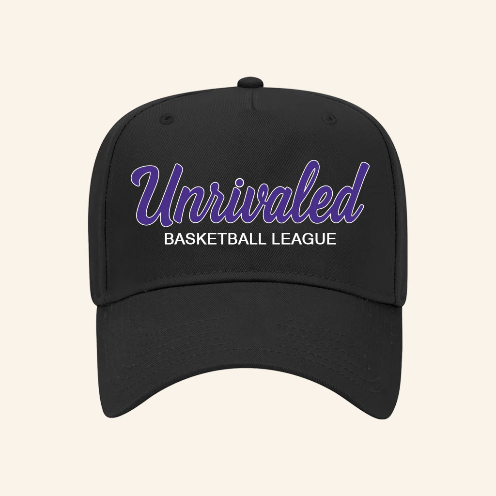 Unrivaled Merch 2026 Unrivaled Black Purple Wordmark Hat Basketball Enthusiast Gifts - Petshi