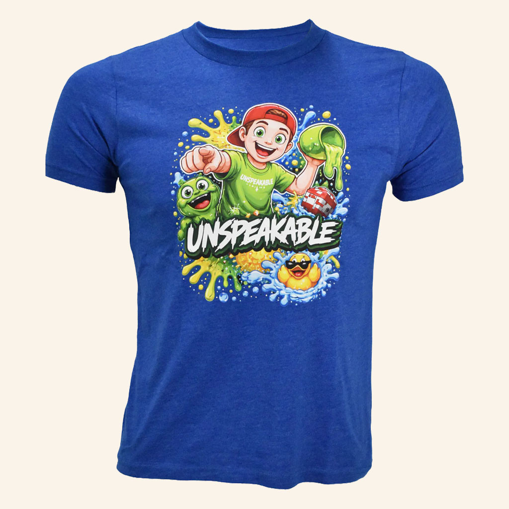 Unspeakable Merch 2026 Slimesplosion T-Shirt Unspeakable Gaming Shirt Gifts For Son - Petshi