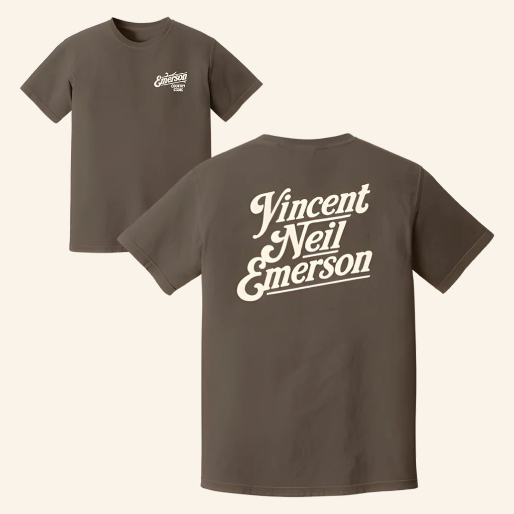 Vincent Neil Emerson Merch 2026 Vincent Neil Emerson T-Shirt Country Music Fan Gifts - Petshi